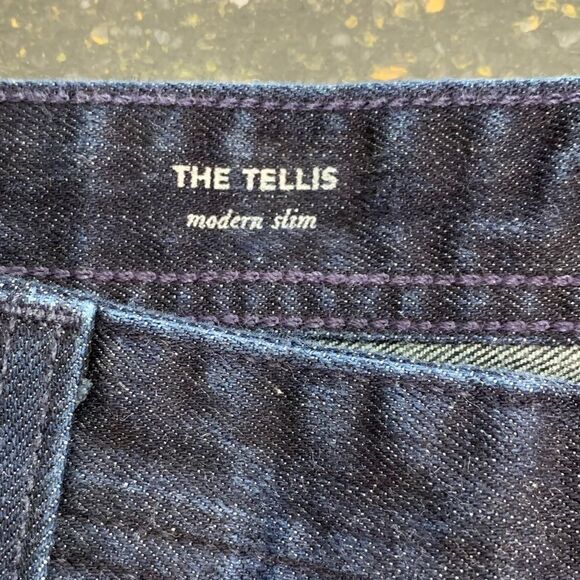 AG the Tellis Modern Slim Fit Jeans. Dark Wash 38 - Picture 6 of 9